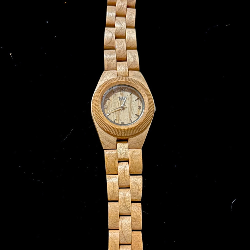 WeWood Odyssey Beige Wooden Wood We Wood Watch